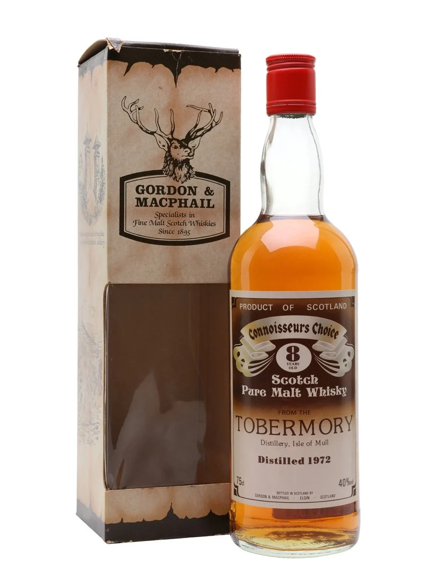 Tobermory 1972 8 Year Old Connoisseurs Choice Island Single Malt Scotch Whisky | 700ML - Whiskey