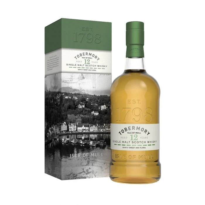 Tobermory 12 Year Old Single Malt Scotch Whisky - Whiskey