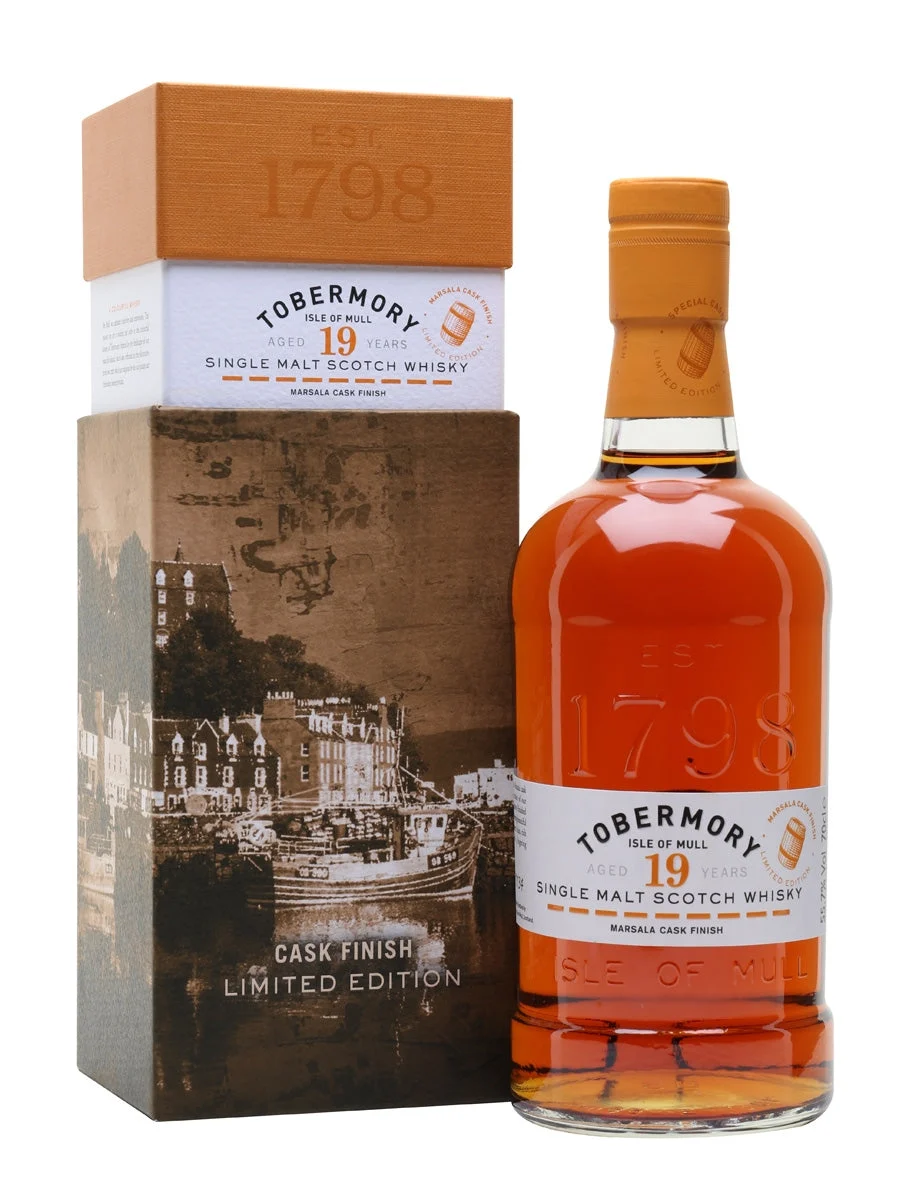 Tobermory 1999 19 años Whisky escocés de pura malta Marsala Finish Island - Whiskey