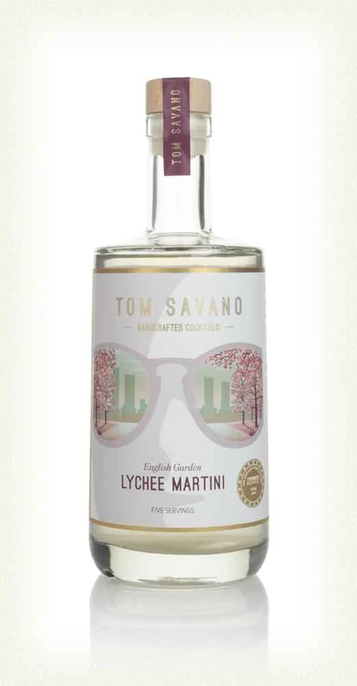 Tom Savano English Garden Lychee Martini Pre_Bottled-Cocktails | 500ML