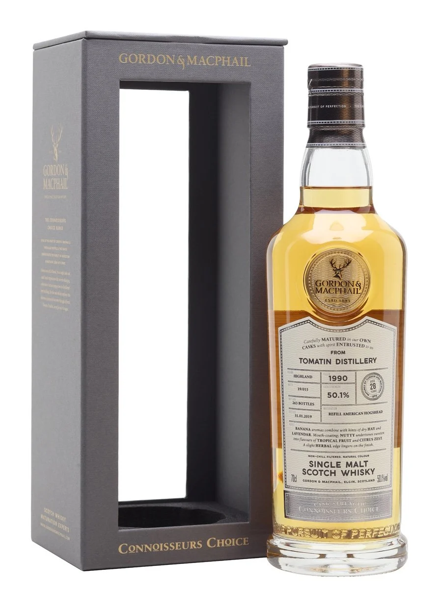 Tomatin 1990 28 Year Old Connoisseurs Choice Highland Single Malt Scotch Whisky | 700ML - Whiskey