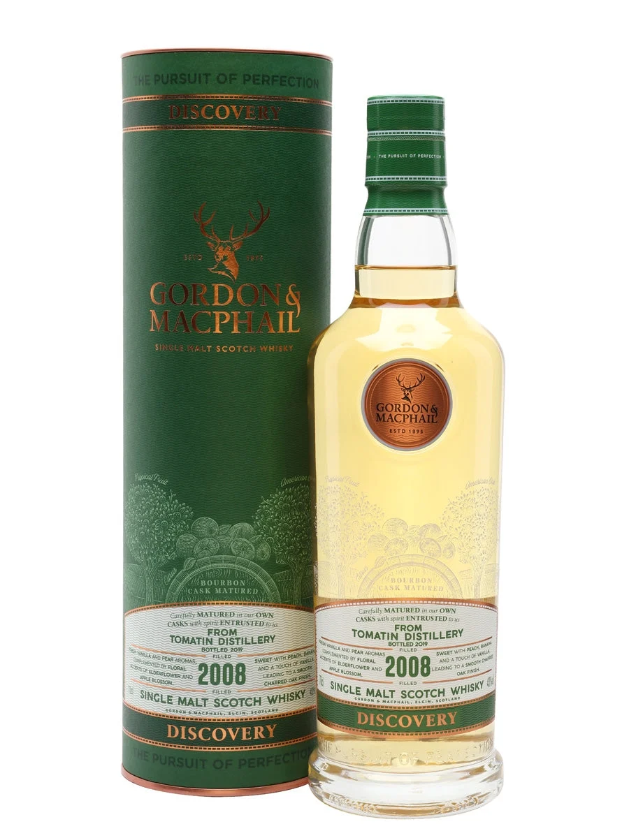 Tomatin Discovery 2008 Bot.2019 Gordon & MacPhail Highland Single Malt Scotch Whisky | 700ML - Whiskey
