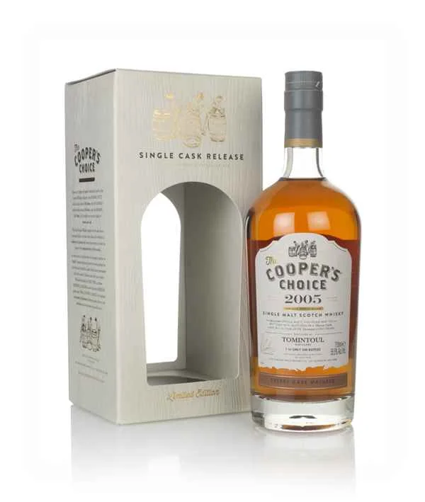 Tomintoul 13 Year Old 2005 (cask 10) - The Cooper's Choice (The Vintage Malt Whisky Co.) Whisky | 700ML