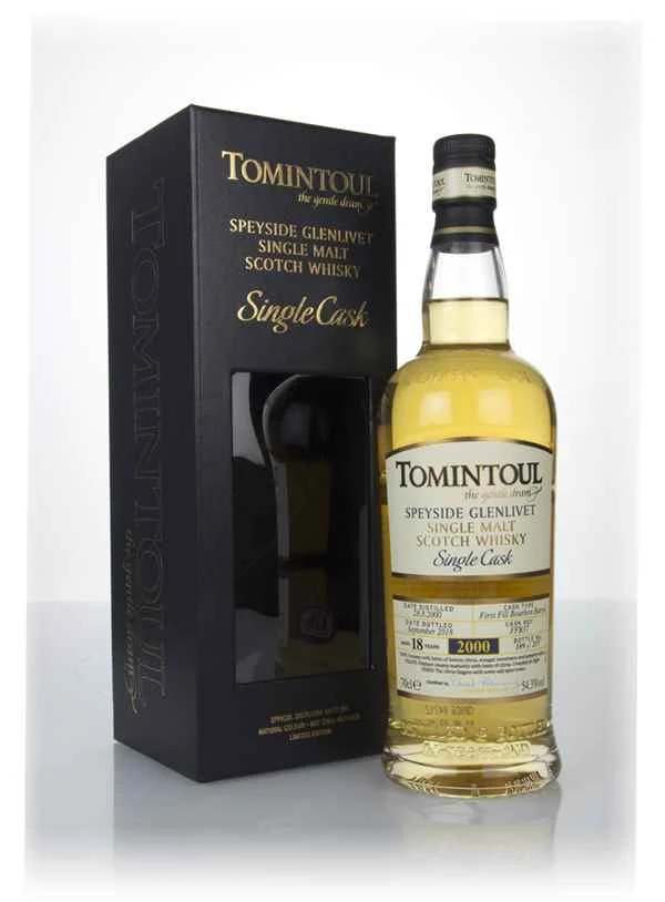 Tomintoul 18 Year Old Bourbon Cask #37 Whisky | 700ML - Whiskey