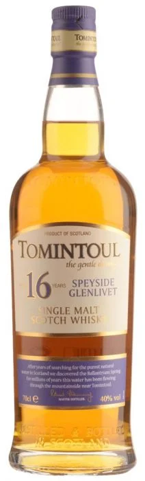 Tomintoul 16 Year Old Single Malt Scotch Whisky - Whiskey