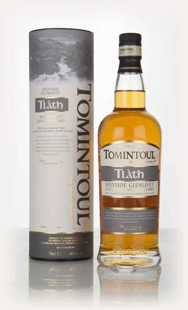Tomintoul Tlàth Single Malt Scotch Whisky | 700ML - Whiskey