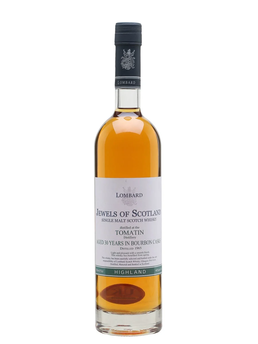 Tomatin 1965 30 años Lombard Jewels Highland Single Malt Whisky escocés | 700ML
