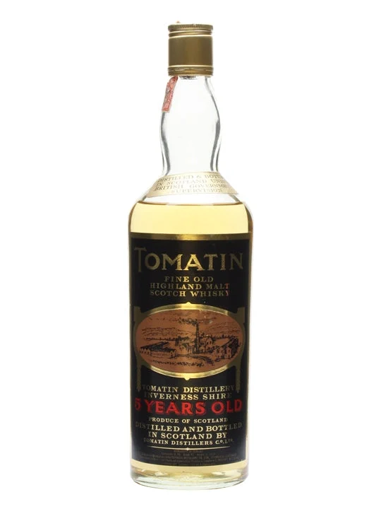 Tomatin 5 Year Old Bot.1980s Highland Single Malt Scotch Whisky - Whiskey