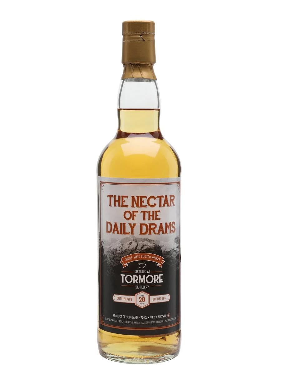 Tormore 1988 Whisky escocés de pura malta de Speyside Daily Dram de 28 años | 700ML