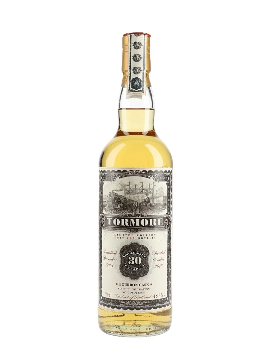 Tormore 198830 años Jack Wiebers Antigua línea de tren | 700ML | 700ML - Whisky