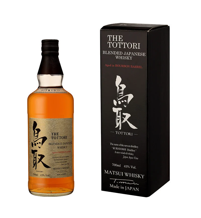 The Kurayoshi Tottori Bourbon Barrel Japanese Whisky - Whiskey