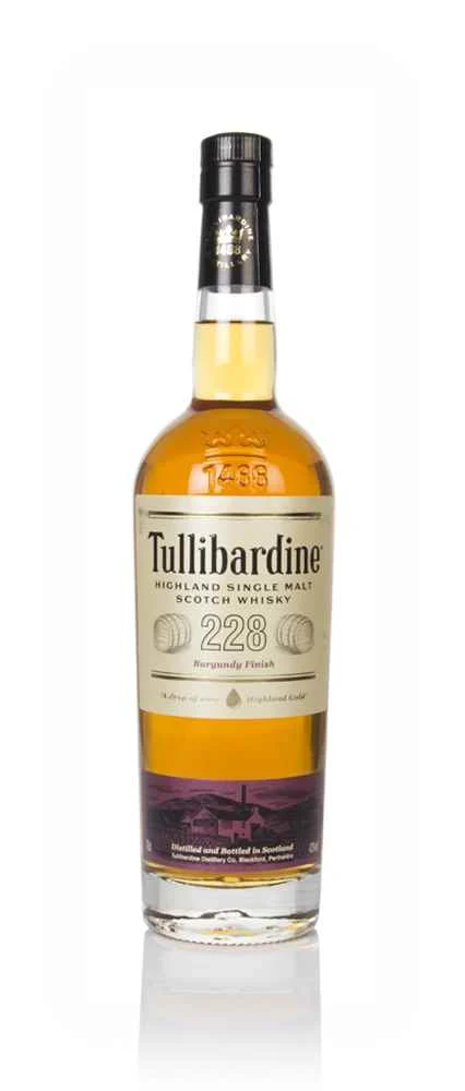 Tullibardine 228 Burgundy Cask Finish Scotch Whisky | 700ML - Whiskey