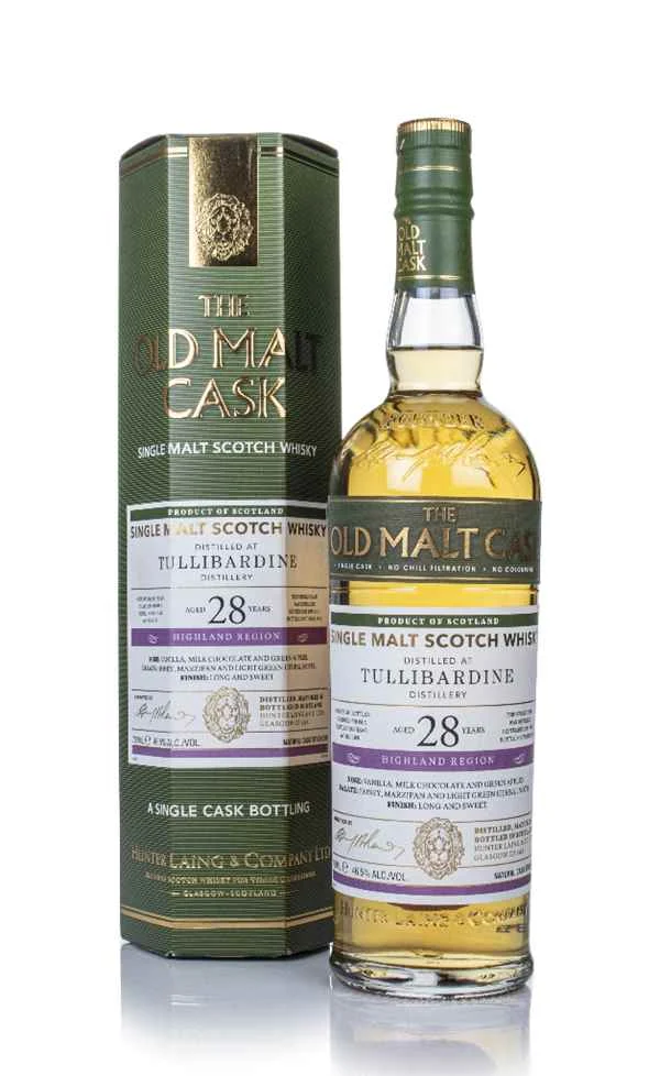 Tullibardine 28 Year Old 1991 (cask 16100) - Old Malt Cask (Hunter Laing) Whisky | 700ML