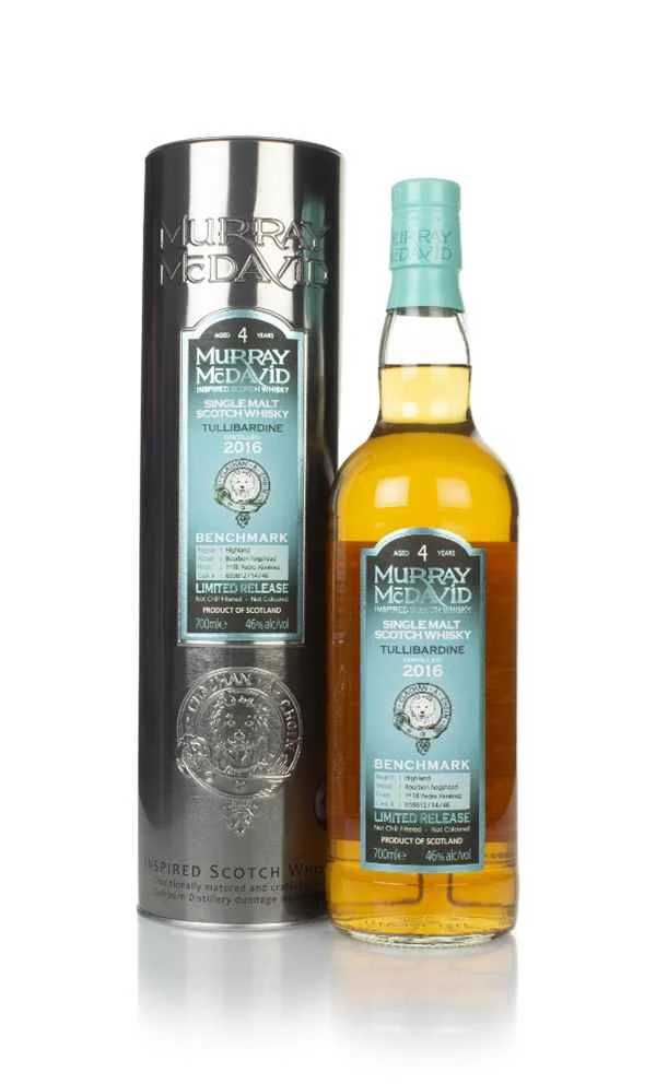 Tullibardine 4 Year Old 2016 (cask 659812/14/46) - Benchmark (Murray McDavid) Scotch Whisky | 700ML