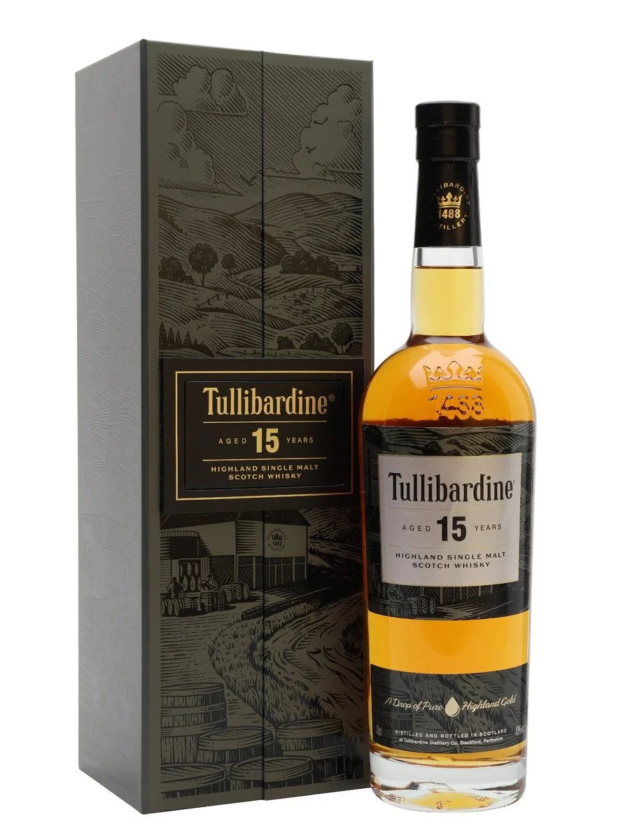 Tullibardine 15 Year Old Highland Single Malt Scotch Whisky | 700ML - Whiskey