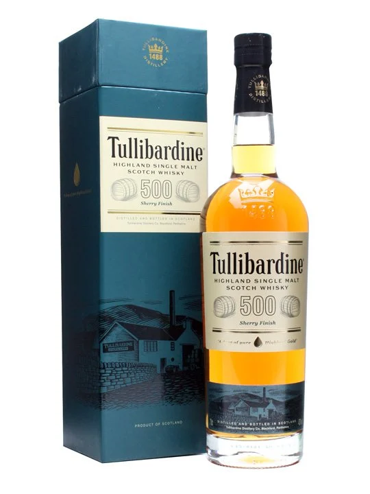 Tullibardine 500 Sherry Cask Finish Whiskey