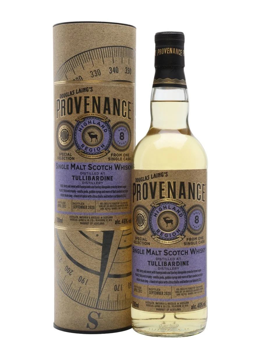 Tullibardine 2012 8 Year Old Provenance Highland Single Malt Scotch Whisky | 700ML - Whiskey
