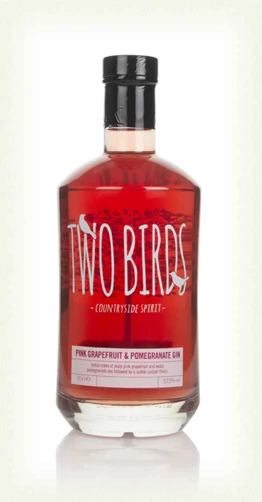Two Birds Pink Grapefruit & Pomegranate Flavoured Gin | 700ML