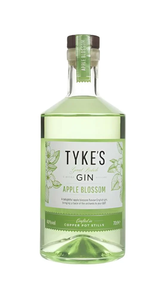 Ginebra con sabor a flor de manzana Tyke's | 700ML