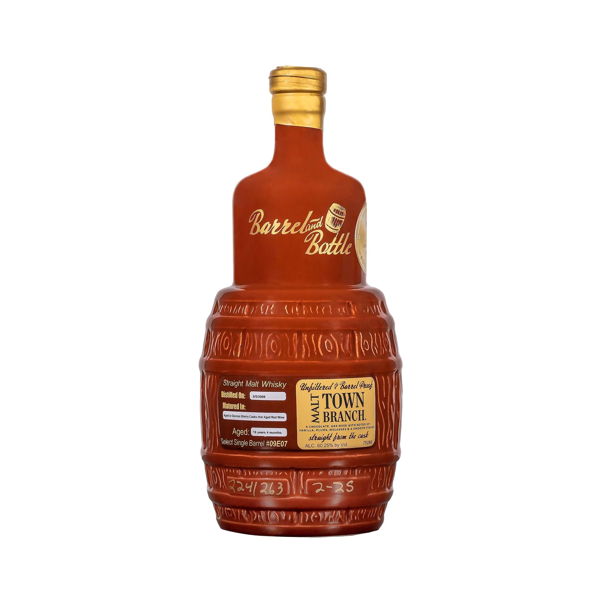 Town Branch | Select Single Barrel | Oloroso Sherry Straight from the Cask | by Barrel and Bottle - Whiskey