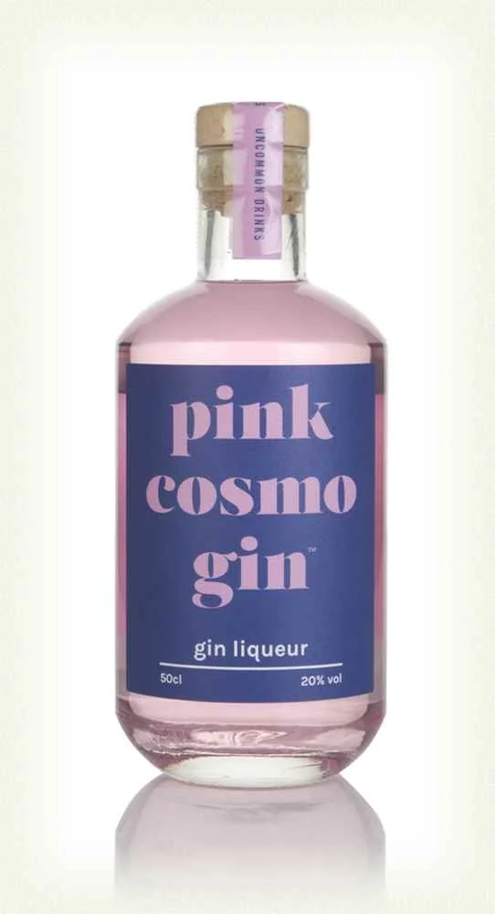 Bebidas poco comunes Licor de ginebra Cosmo rosa | 500ML