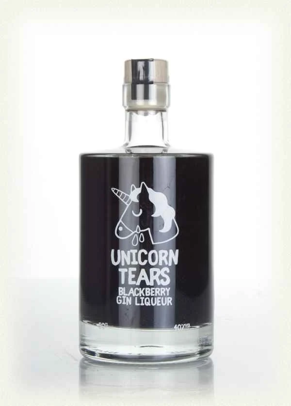 Licor de ginebra de mora y lágrimas de unicornio | 500ML