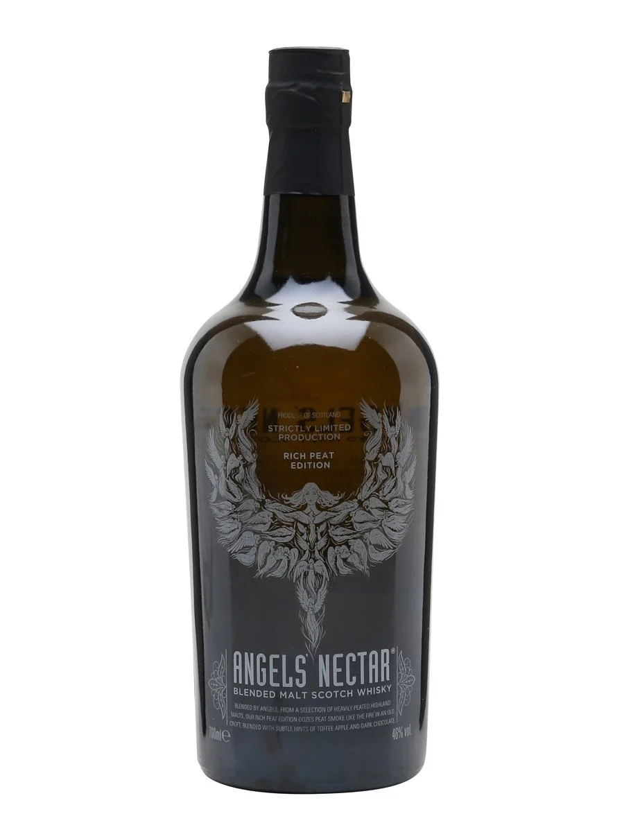 Angels' Nectar Rich Peat Edition Whisky escocés de malta mezclado Highland | 700ML