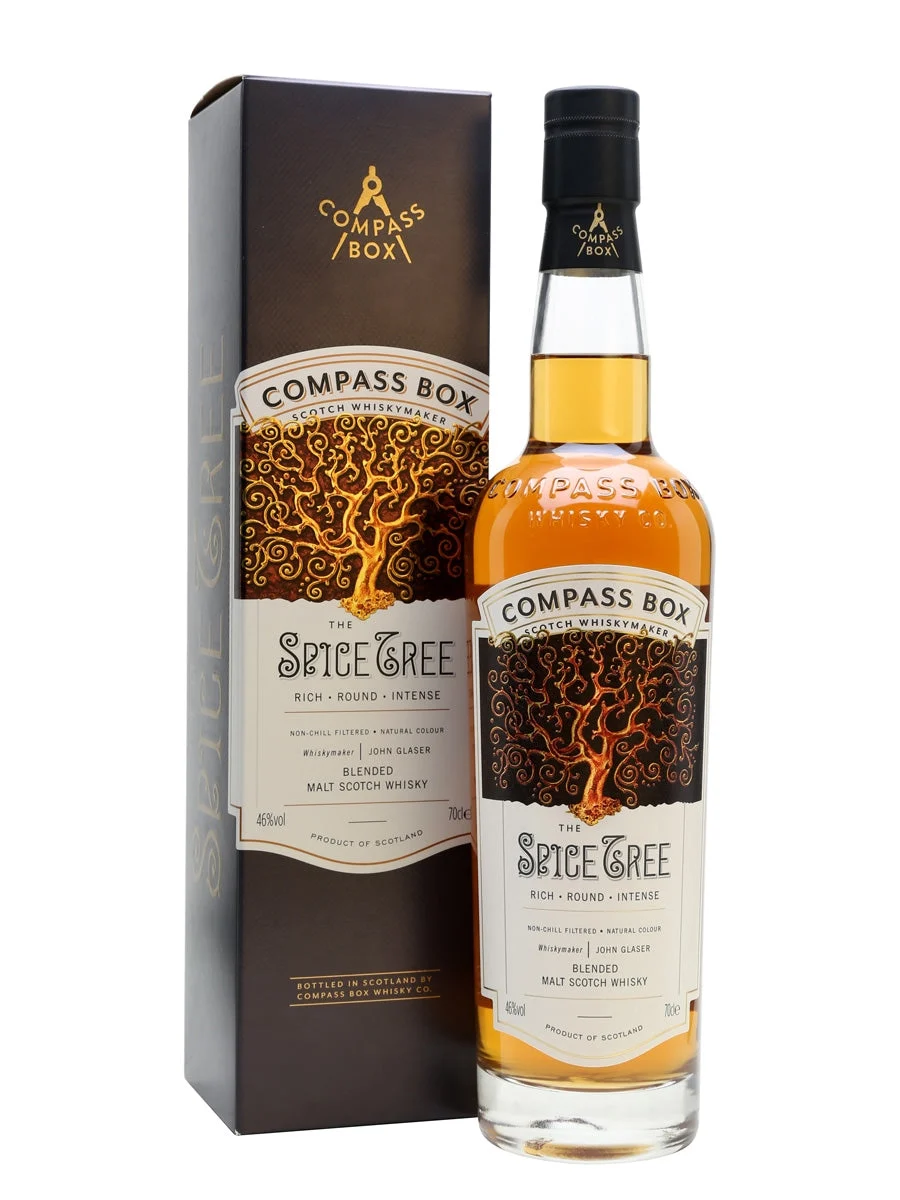Compass Box The Spice Tree Highland Blended Malt Scotch Whisky | 700ML - Whiskey