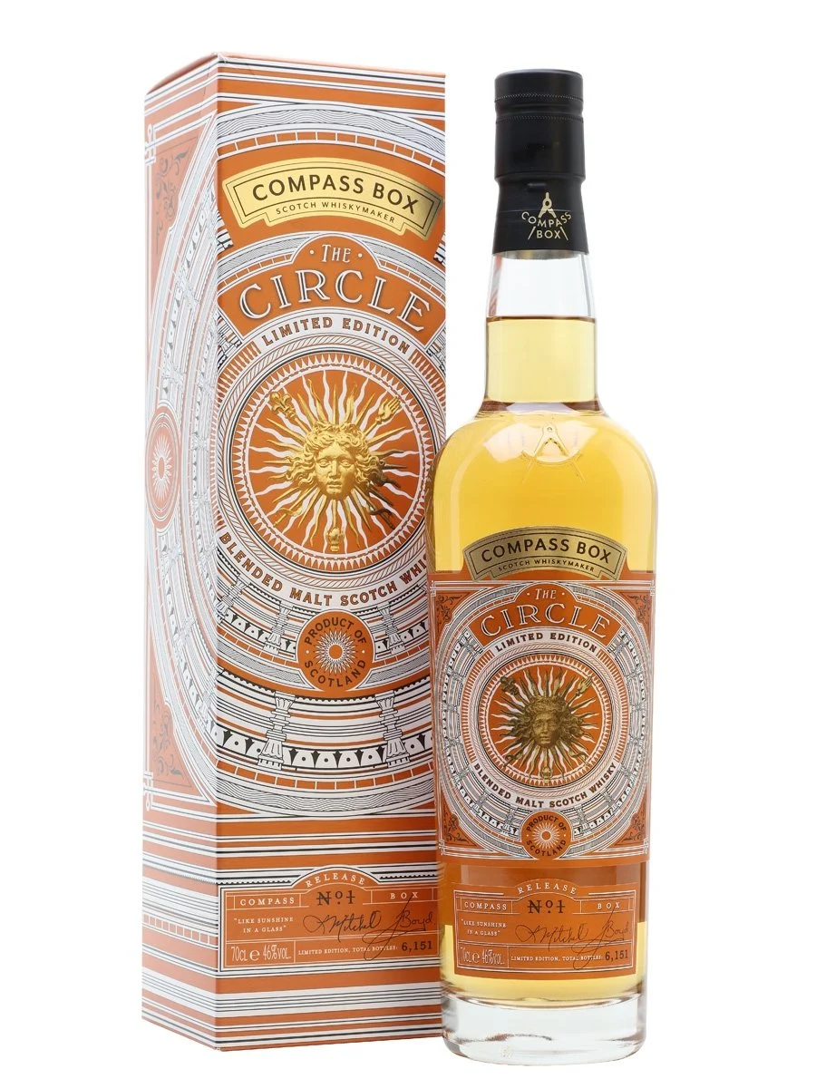 Compass Box The Circle Blended Scotch Whisky | 700ML - Whiskey