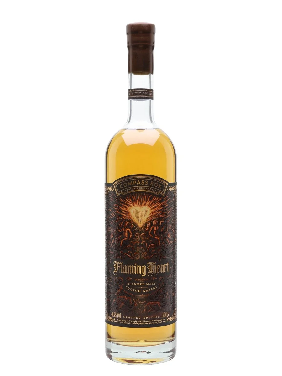 Compass Box Flaming Heart Edición 2018 Magnum Whisky escocés de malta mezclado | 1.5L