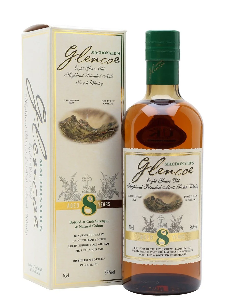 Macdonald's Glencoe 8 Year Old Blended Scotch Malt Whisky | 700ML - Whiskey