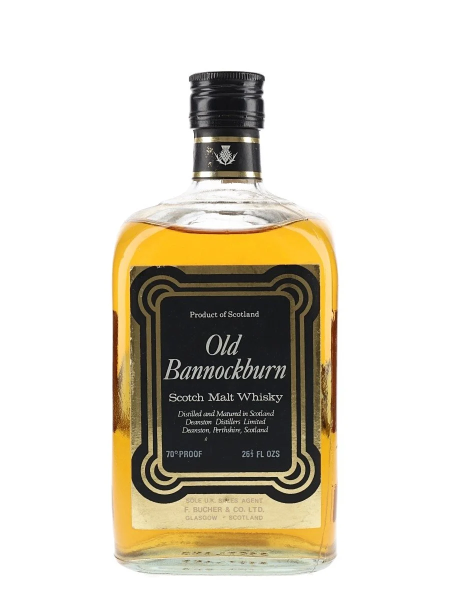 Old Bannockburn (Deanston) Bot.1970s Blended Malt Scotch Whisky | 700ML - Whiskey