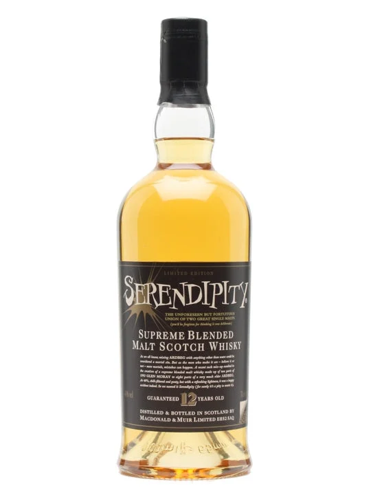 Serendipity 12 Year Old Blended Malt Scotch Whisky - Whiskey