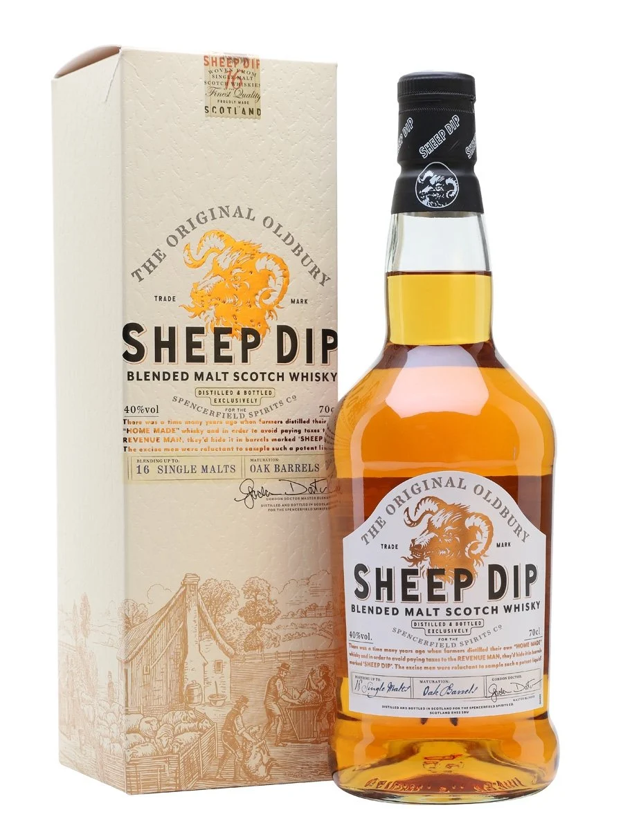 Sheep Dip Blended Malt Blended Malt Scotch Whisky - Whiskey