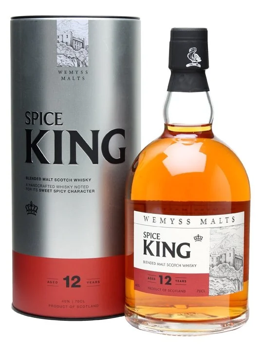 Wemyss Malts Spice King 12 Year Old Blended Malt Scotch Whisky | 700ML - Whiskey
