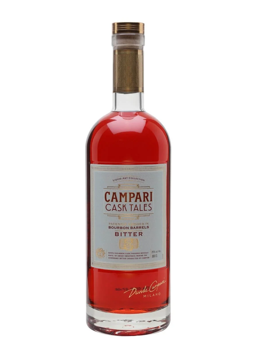 Campari Bitter Cask Tales Bourbon Finish Liqueur | 1L - Licor