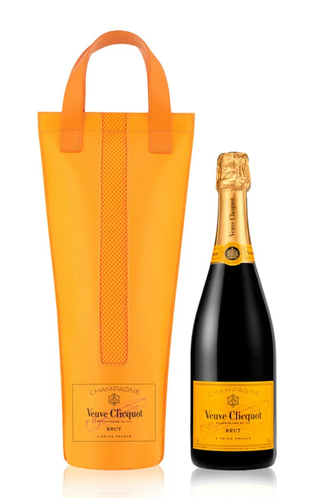 Veuve Clicquot Yellow Label with Shopping Bag Champagne | Limited Edition - champán