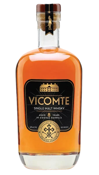 Vicomte 8 Year Single Malt French Whiskey