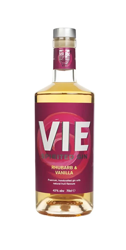 VIE Rhubarb & Vanilla Flavoured Gin | 700ML - Ginebra