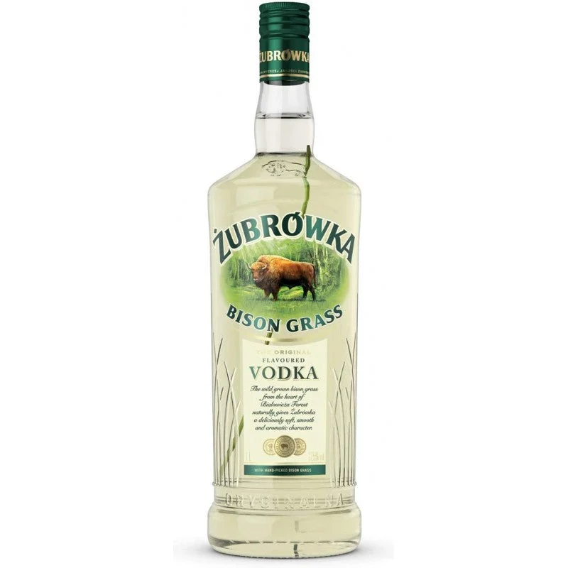 Zubrowka ZU Vodka de hierba de bisonte
