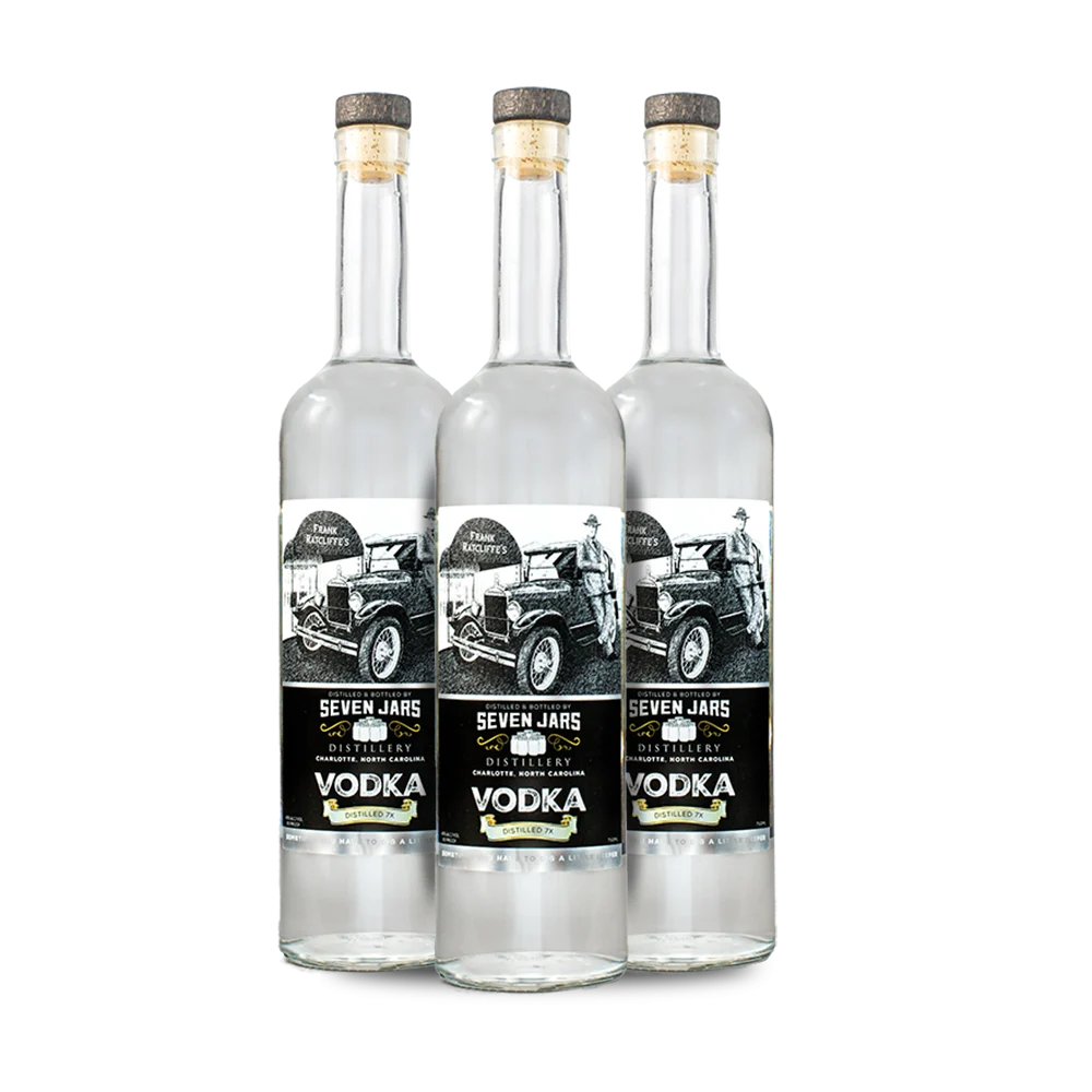 Seven Jars Vodka (3) Bottle Bundle