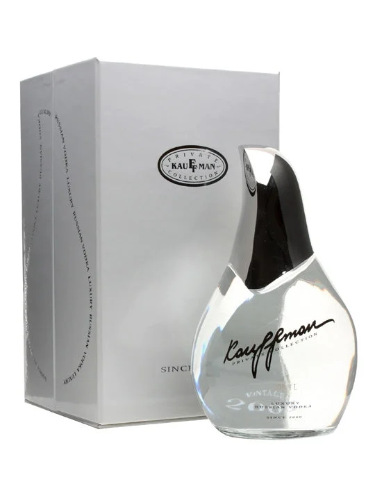 Kauffman Luxury Private Collection Vintage Vodka 1L