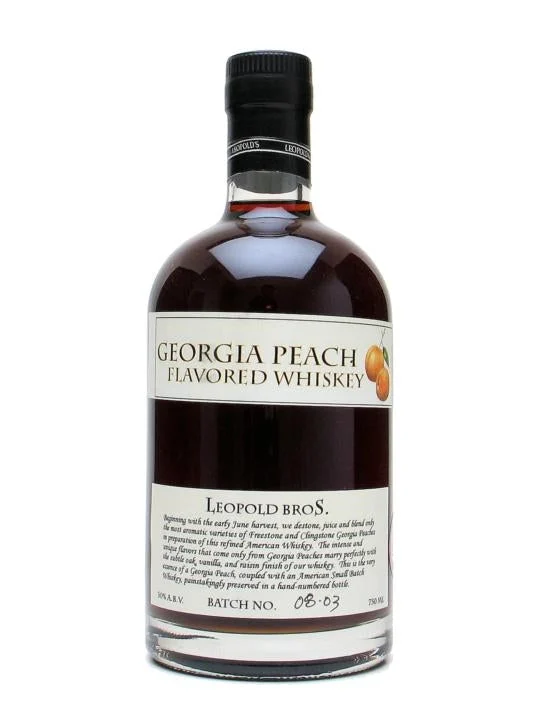Leopold Bros. Georgia Peach Flavored Whiskey