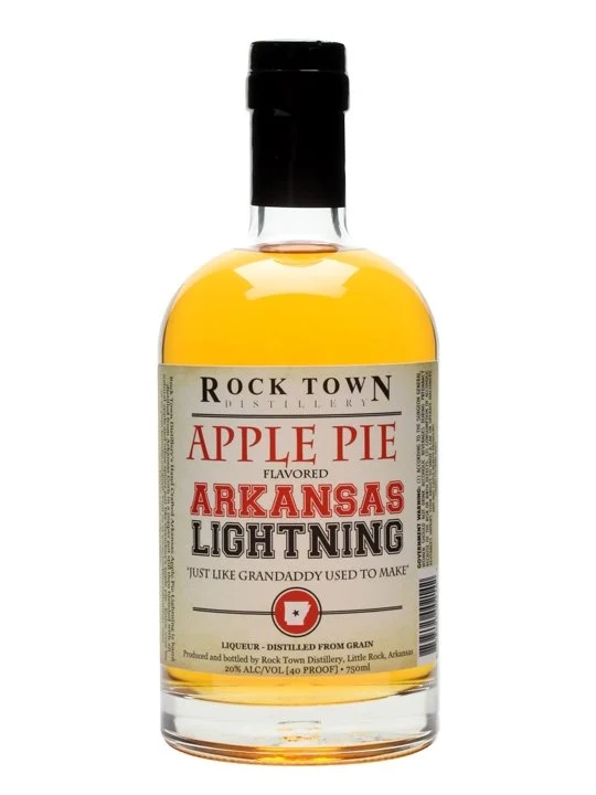 Rock Town Distillery Arkansas Apple Pie Lightning Whiskey - Whisky