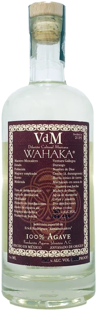 Wahaka VdM Durango Cenizo Mezcal