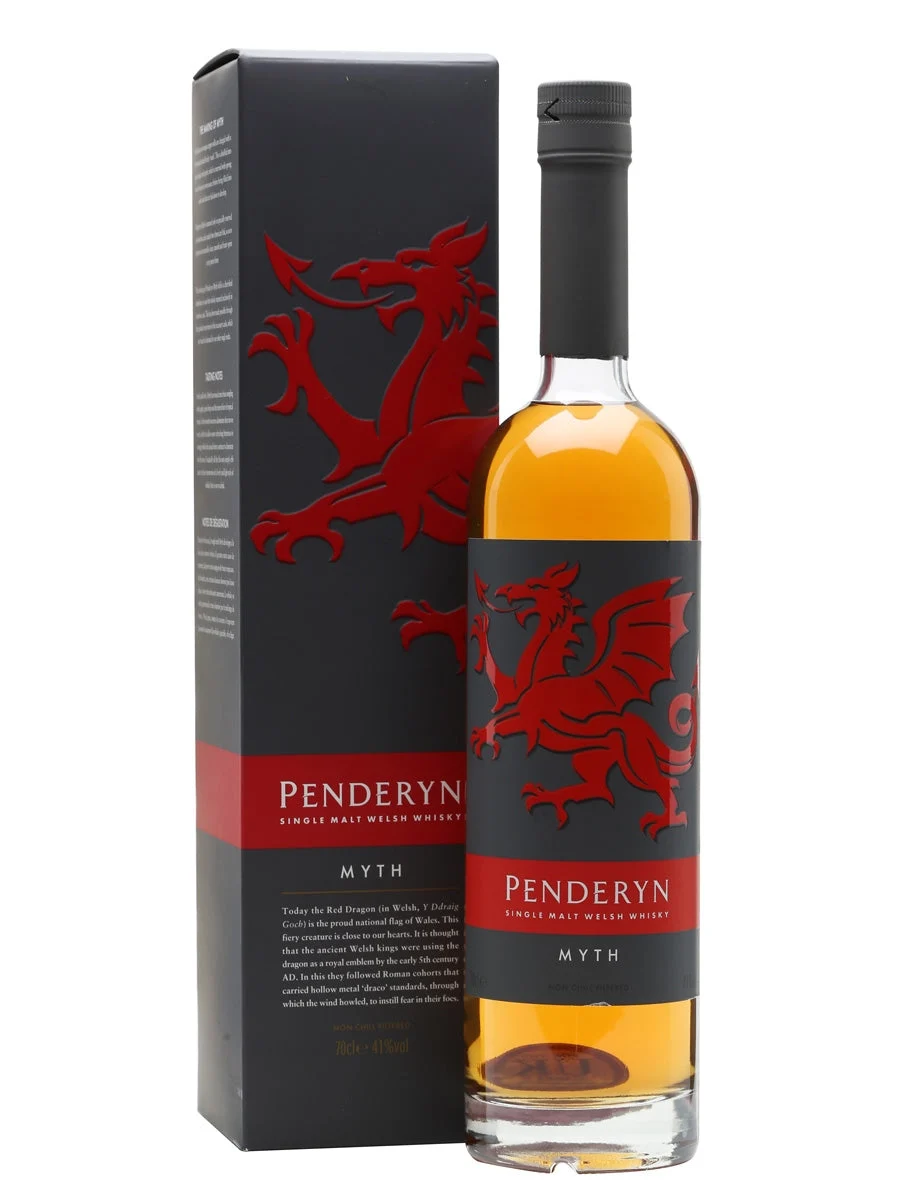 Penderyn Myth Single Malt Welsh Whisky | 700ML - Whiskey