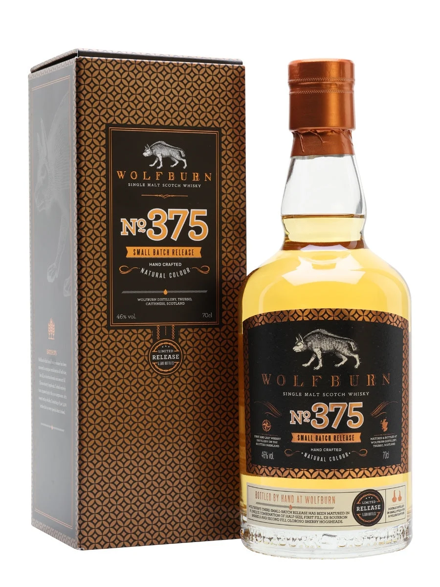 Wolfburn Batch No.375 Highland Single Malt Scotch Whisky | 700ML - Whiskey