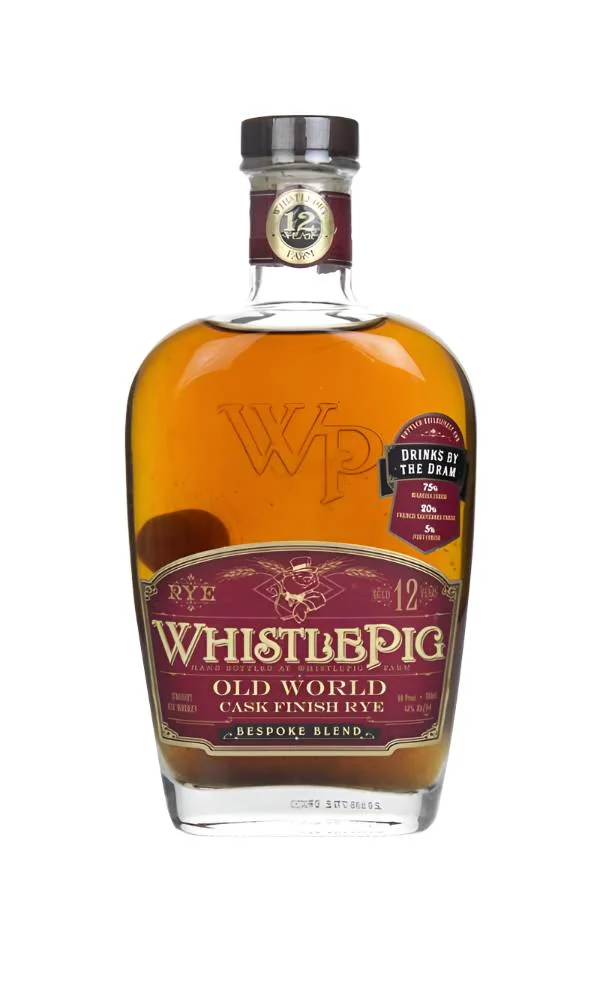 WhistlePig 12 Year Old - Old World (Drinks by the Dram) Rye Whiskey