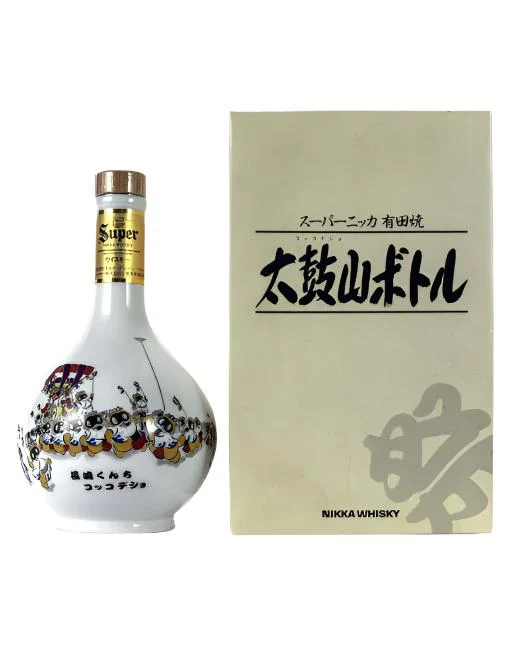 Whisky Nikka Taketsuru de 12 años de botella cuadrada de pura malta | 600ML