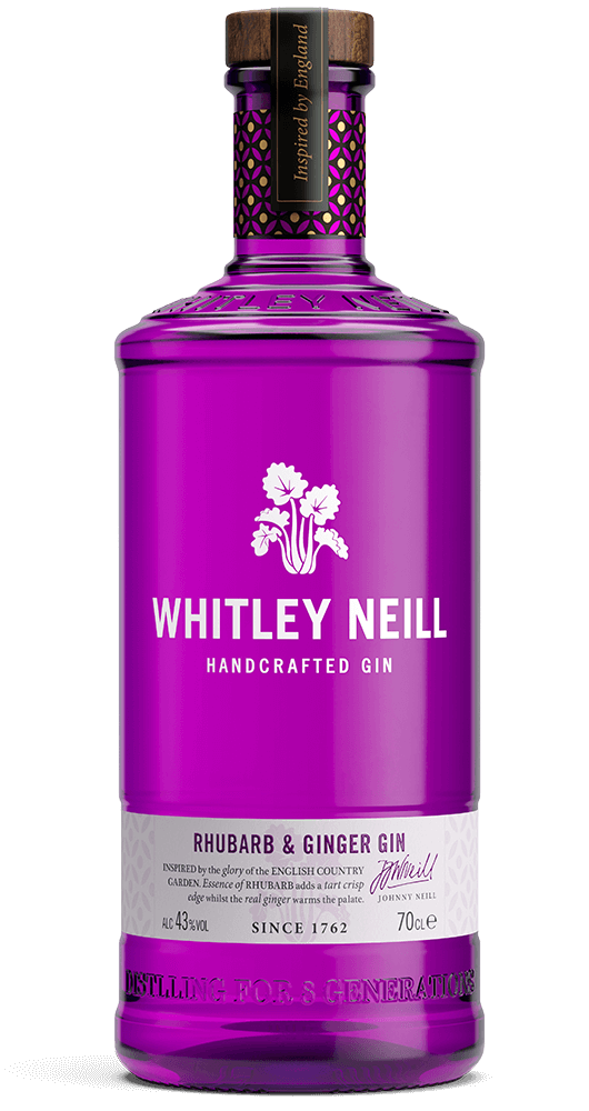 Whitley Neill Handcrafted Rhubarb & Ginger Gin - Ginebra
